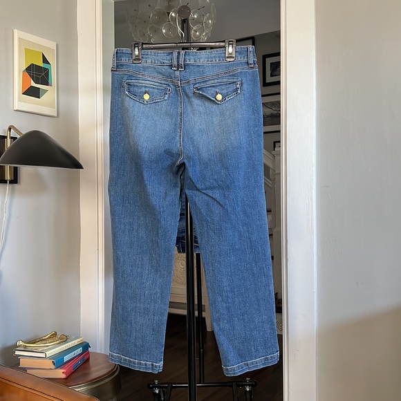 Level 99- cropped trouser jeans - Picture 3 of 8